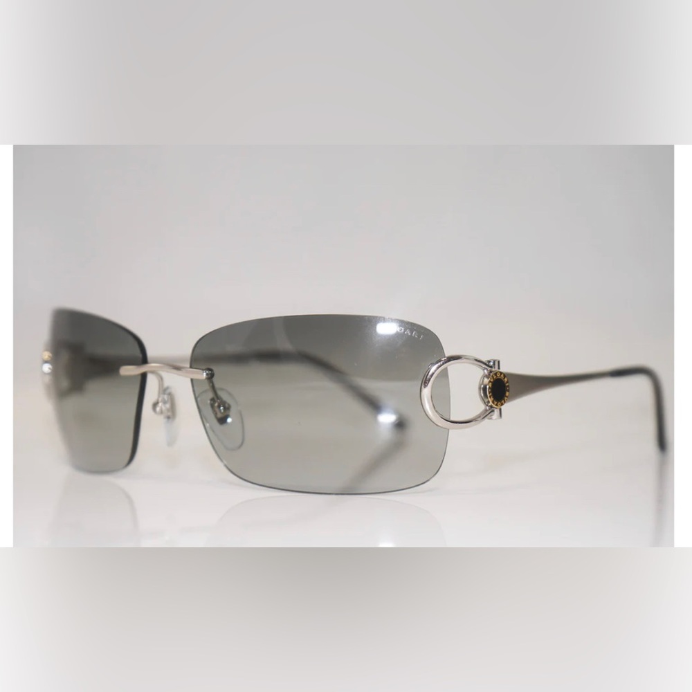BVLGARI Vintage Boxed Womens Designer Sunglasses Frameless 640118 11